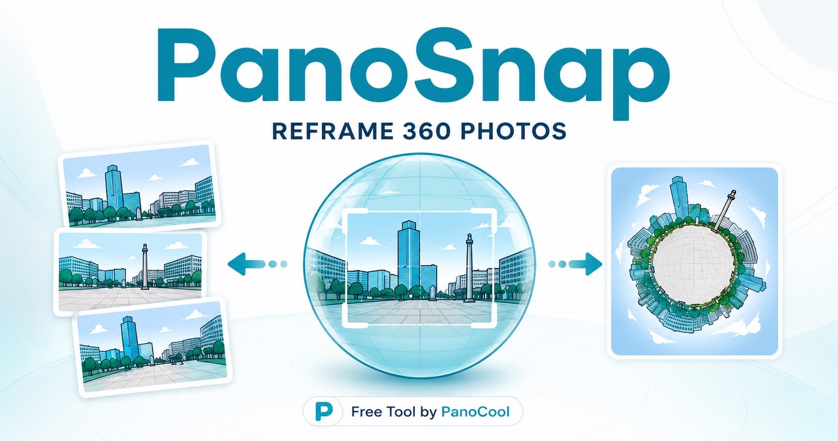 Pano Snap - Extract Reframed Flat Photos from 360° Panoramas